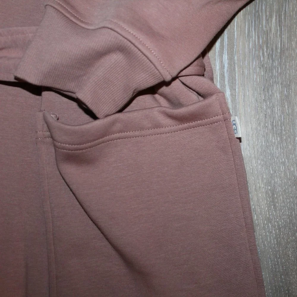 NWT UGG‎ MEN'S PLUSH HOODED BATH ROBE BRICK TAN L/XL